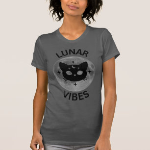 Lunar Vibes Cat + Moon T-Shirt