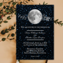 Lunar Wedding Invitation