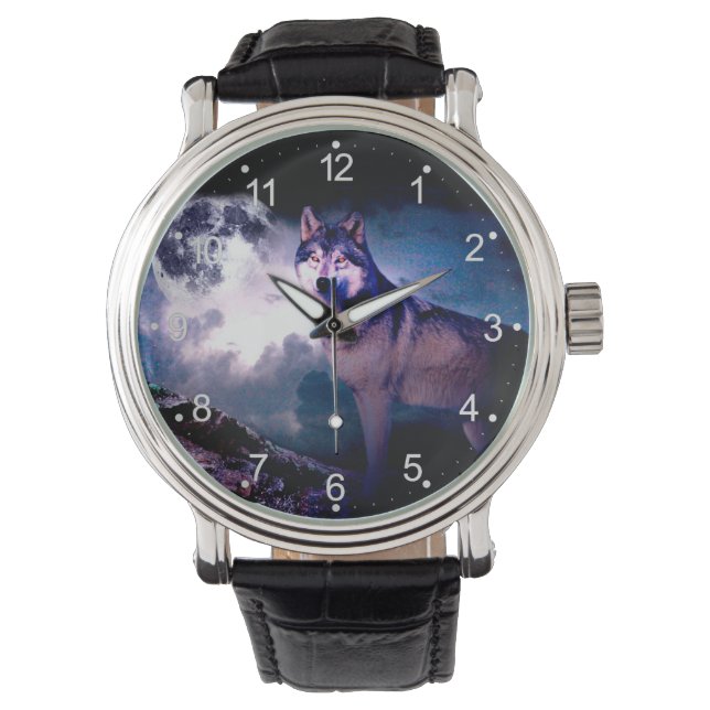 Lunar wolf watch (Front)