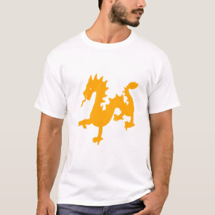 Lunar Yellow Dragon Emblem – Meaningful Zodiac T-Shirt