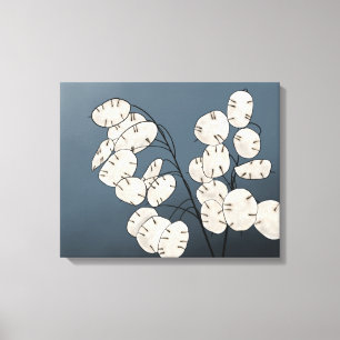 Lunaria Silver Dollar Money Plant Canvas Print