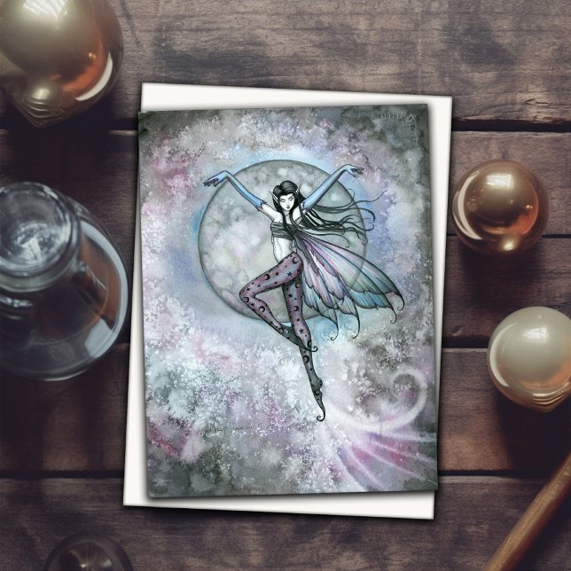 Luna's Ascent Fairy Art by Molly Harrison Card (Creator Uploaded)