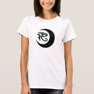 LunaSees Logo Shirt (black/jade eye on light)