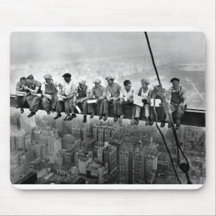 Lunch atop a Skyscraper 1932 Mouse Mat