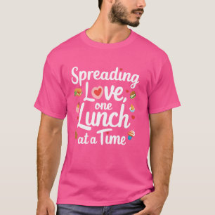Lunch Boss Cafeteria Worker Lady Cook Lunch Lady T-Shirt
