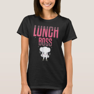 Lunch Boss Food Lady Food Women   Lady School Love T-Shirt