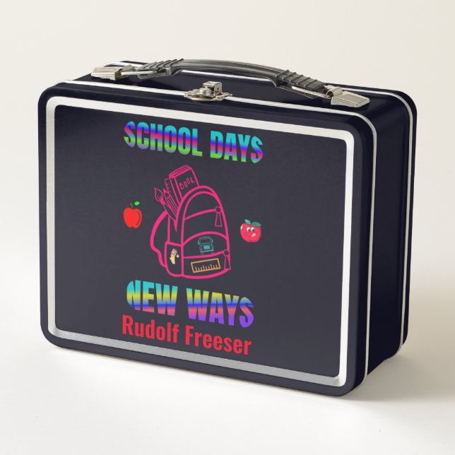 Lunch Box Back to School  (Front)