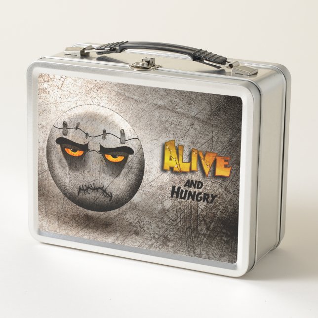 Lunch Box Frankenmoji Vintage (Front)