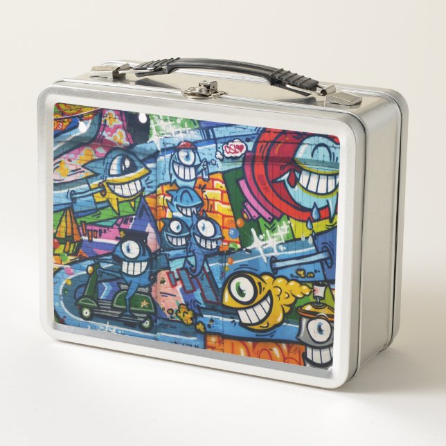 Lunch Box - Fun Street Art (Front)
