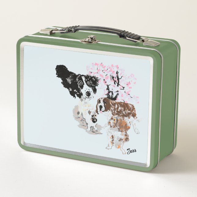 Lunch Box : It's a Doggie , Dog World (Front)