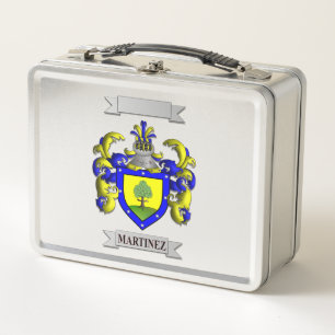 Lunch Box Martinez Family Surname And Shield