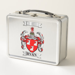 Lunch Box Ryan Irish Surname And Shield