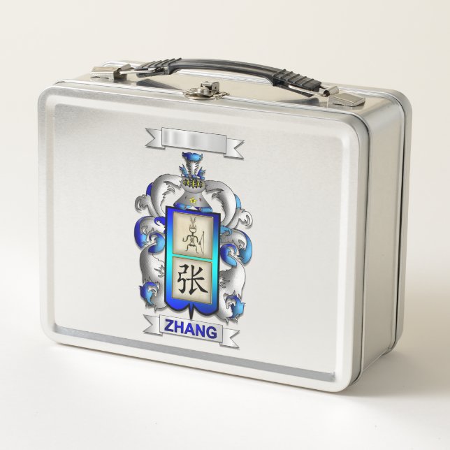 Lunch Box Zhang Surname And Shield (Front)