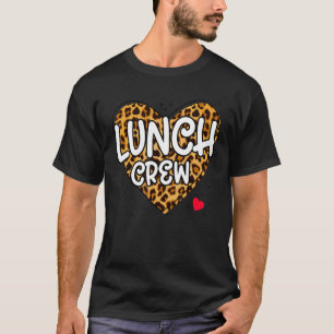 Lunch Crew Group Matching School Cafeteria Squad S T-Shirt