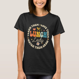Lunch Hero Funny School Cafeteria Workers Lunch La T-Shirt