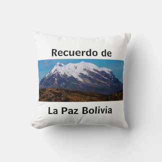 Lunch in La Paz Cushion