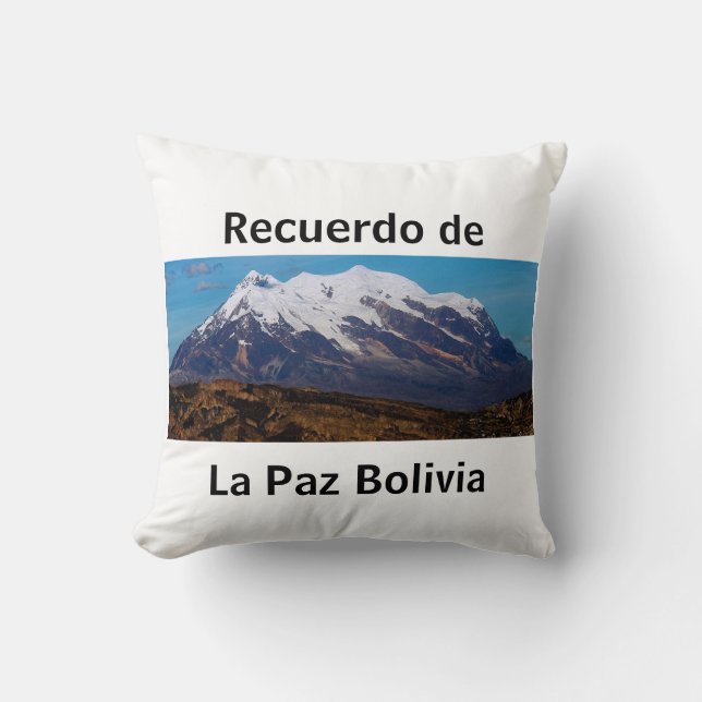 Lunch in La Paz Cushion (Front)
