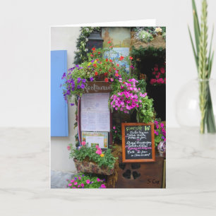 Lunch in Paris, S Cyr Card