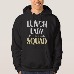 Lunch Lady Appreciation Funny Cafeteria Lunch Lady Hoodie