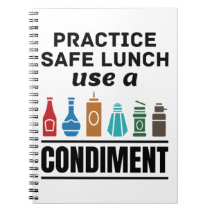 Lunch Lady Cafeteria Food Service Safe Lunch Funny Notebook