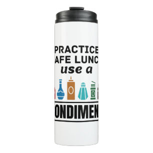 Lunch Lady Cafeteria Food Service Safe Lunch Funny Thermal Tumbler