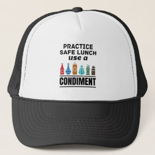 Lunch Lady Cafeteria Food Service Safe Lunch Funny Trucker Hat