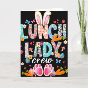 Lunch Lady Crew Funny Bunny Lunch Lady Cafeteria E Card
