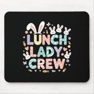 Lunch Lady Crew Funny Lunch Lady Cafeteria Happy E Mouse Mat