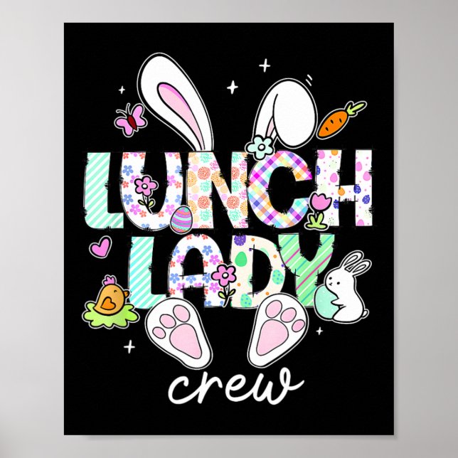 Lunch Lady Crew Lunch Lady Easter Day  Poster (Front)