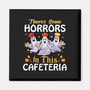 Lunch Lady Halloween There's Some Horrors In This  Magnet