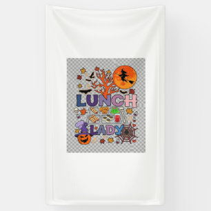 Lunch Lady Halloween Witch Moon Pumpkin_1 Banner