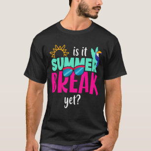 Lunch Lady Is It Summer Break Yet Last Day Of Scho T-Shirt