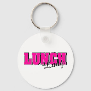 Lunch Lady Key Ring