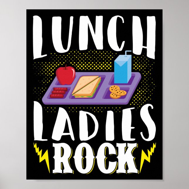 Lunch Lady Lunch Ladies Rock Lunch Lady Poster (Front)