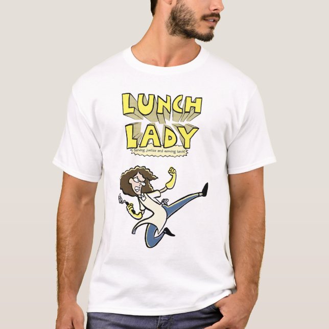 Lunch Lady Men's T-Shirt (Front)