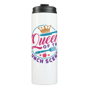 Lunch Lady Queen of the Lunch Scene Thermal Tumbler