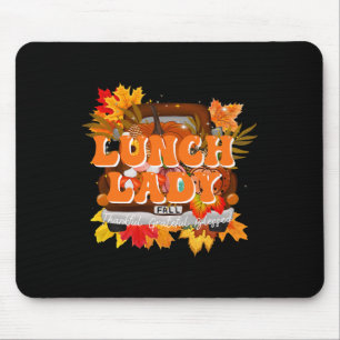 Lunch Lady School Cafeteria Worker Truck Team Matc Mouse Mat