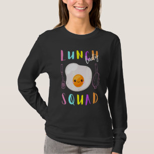 Lunch Lady Squad Cafeteria Crew Cooking Worker Lun T-Shirt