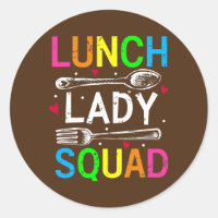 Lunch Lady Squad Design Cafeteria Crew Lunch Lady