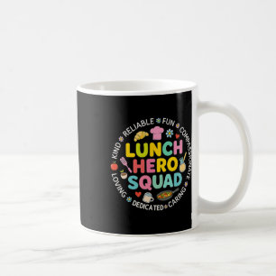 Lunch Lady Squad Lunch Hero Squad Preppy Back To S Coffee Mug