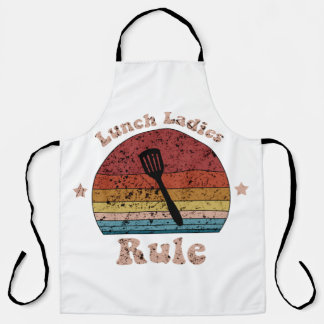 Lunch Lady Vintage Apron