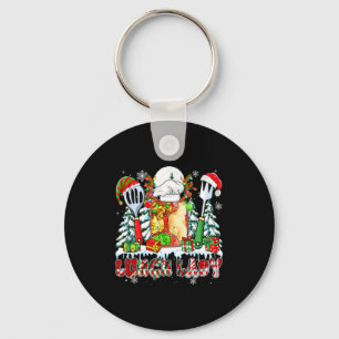 Lunch Lady Xmas Colorful Cosplay Santa Reindeer El Key Ring