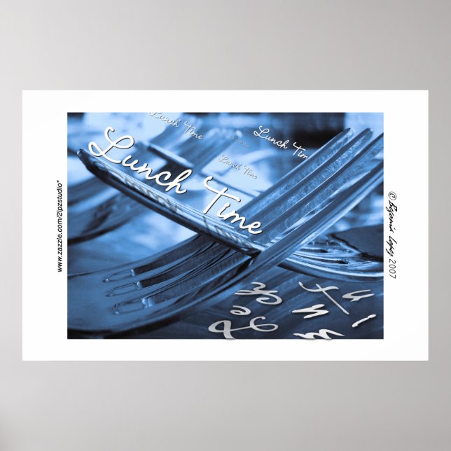 Lunch Time Poster (Front)