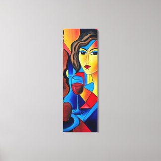 Lunch with Colors Canvas Print