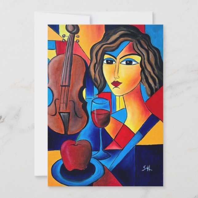 Lunch with Colors Card (Front)
