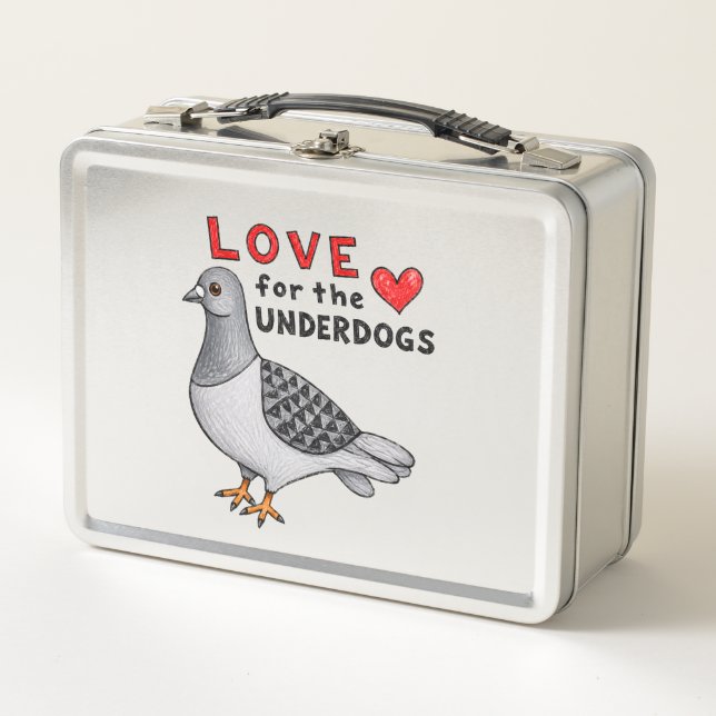 Lunchbox for pigeon lovers (Front)