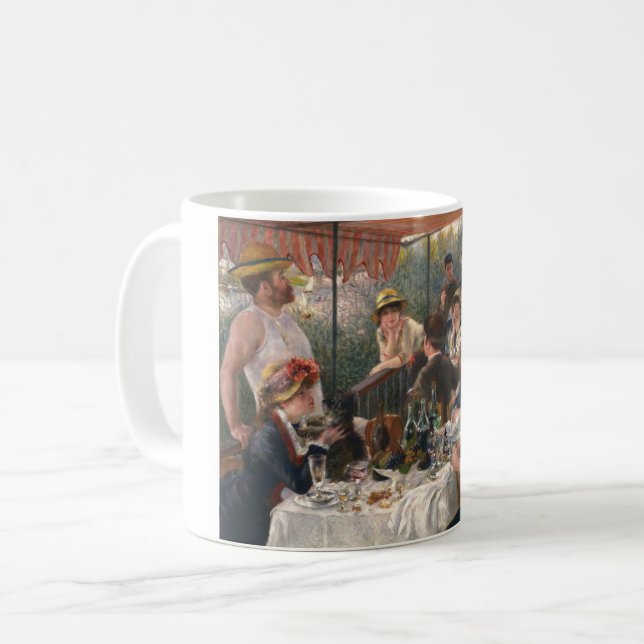 Luncheon Boating Party - Renoir Painting Coffee Mug (Front Left)