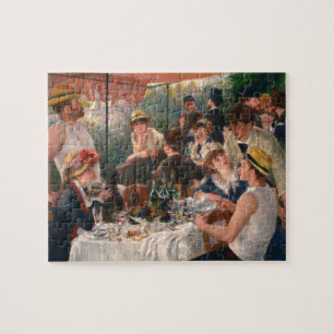 Luncheon Boating Party - Renoir Painting Jigsaw Puzzle