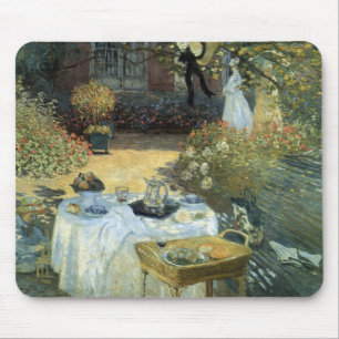 Luncheon by Claude Monet, Vintage Impressionism Mouse Mat