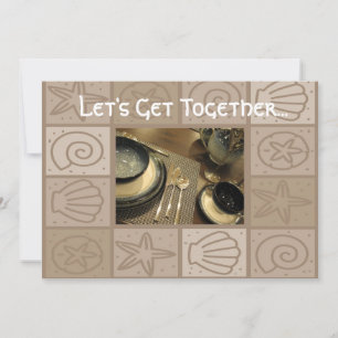 Luncheon get together invitation